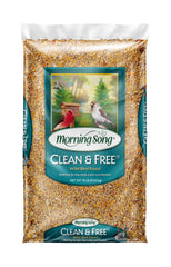 Morning Song bolsa-10 libras, ideal para alimentar aves al aire libre.