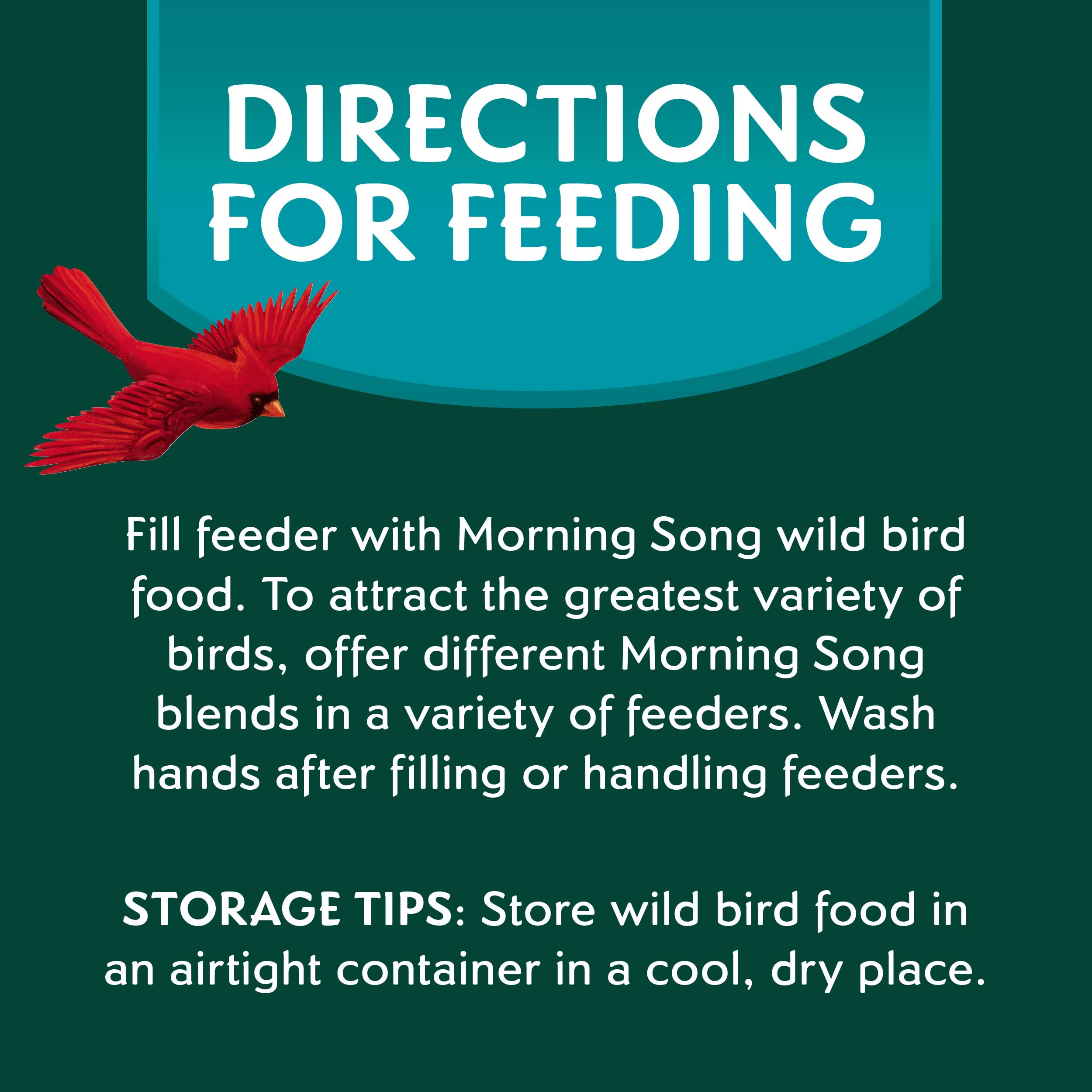 Morning Song comedero exterior, perfecto para patio y terraza.