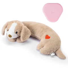Moropaky Puppy Heartbeat Toy peluche con pulso simulado para calmar al cachorro.