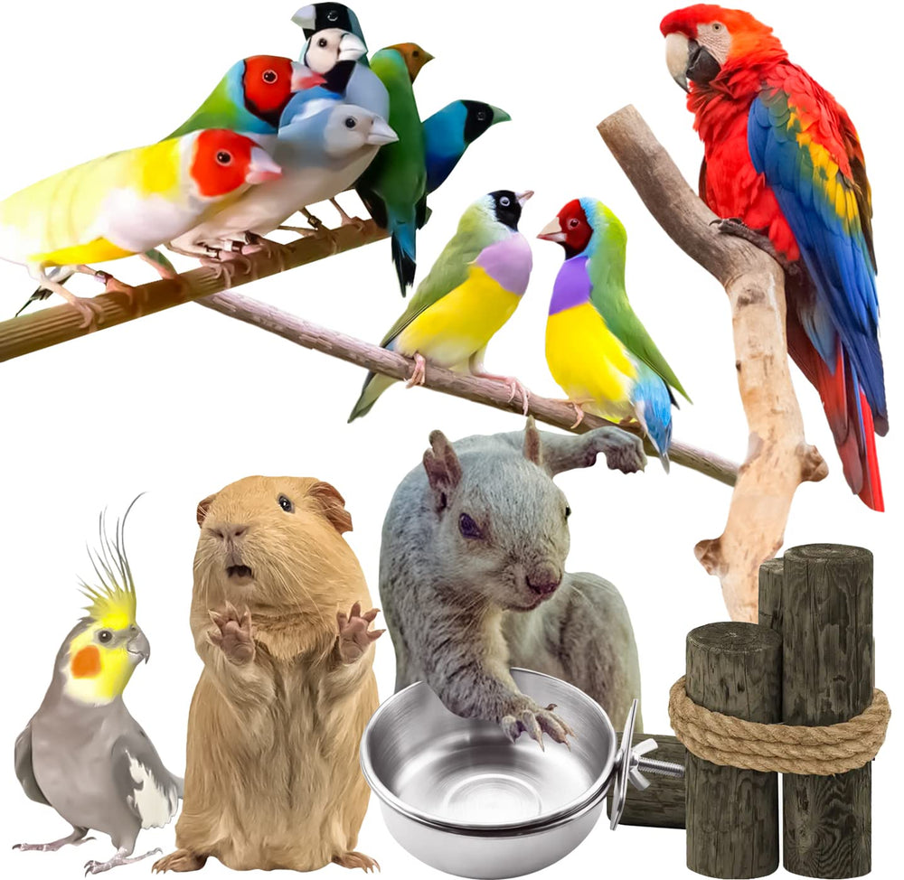 MotBach bebederos para aves de acero inoxidable con enganche