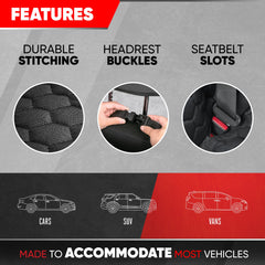 Funda para patitas mojadas de Motor Trend facilita la limpieza.