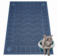 Motsamla tapis-litière chat-grille-retention: capture efficacement la litière et protège les sols.