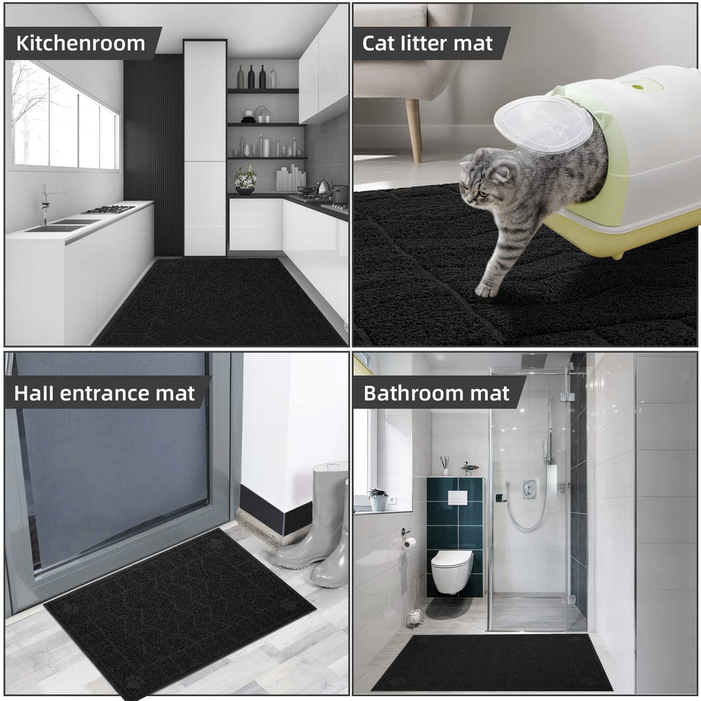 Motsamla tapis litière usage polyvalent comme paillasson intérieur