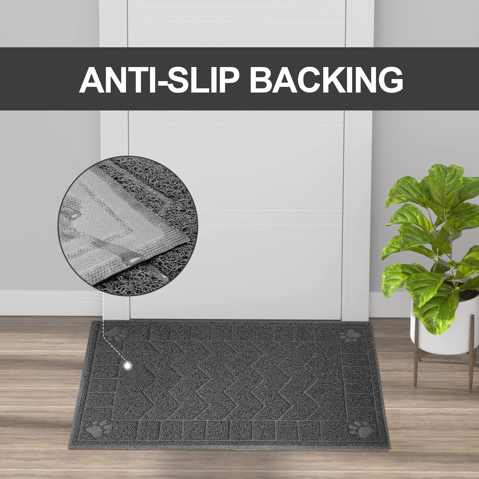 Tapis Motsamla facile à nettoyer; secouer, aspirer ou rincer.