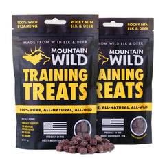 MOUNTAIN WILD trozos de alce para entrenamiento de perros, alta calidad natural.