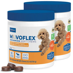 Movoflex bocados suaves de pollo para perros pequeños, apoyo articulaciones
