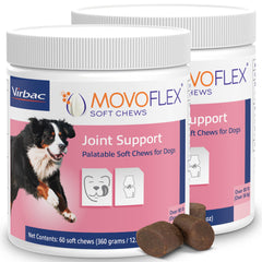 MOVOFLEX envase de 120 dosis para perros grandes, uso diario.