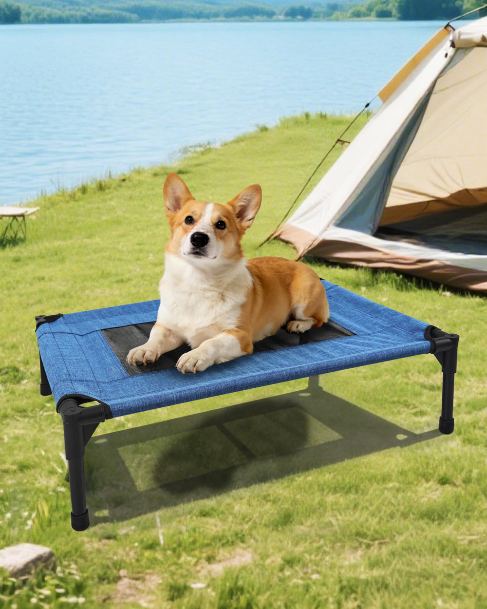 Cama Moysoon con estructura de acero para soporte estable y seguro