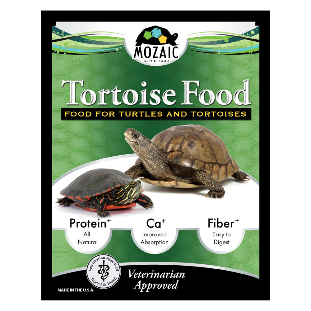 Mozaic pellets para tortugas, dieta libre para variedad de alimentos.