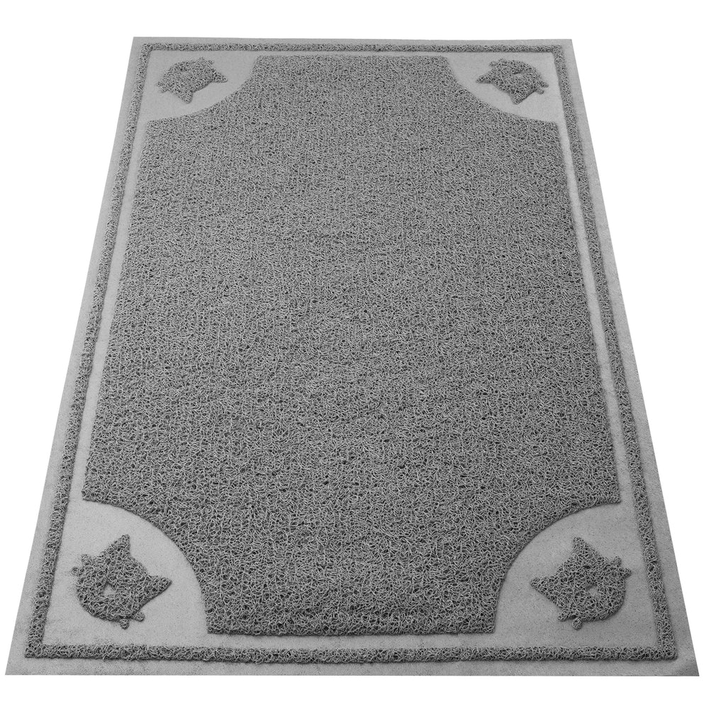 Mr. Pen alfombrilla grande para arena de gato, superficie suave para pisar.