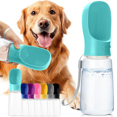 Mr. Pen botella de agua para perro 19 oz en azul, ideal para viajar.