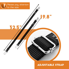 Mr. Pen: hebilla metálica resistente para un ajuste fiable.