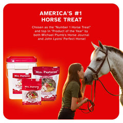 Bolsa de 5 libras de Mrs Pastures para caballos, conveniente para el día a día.