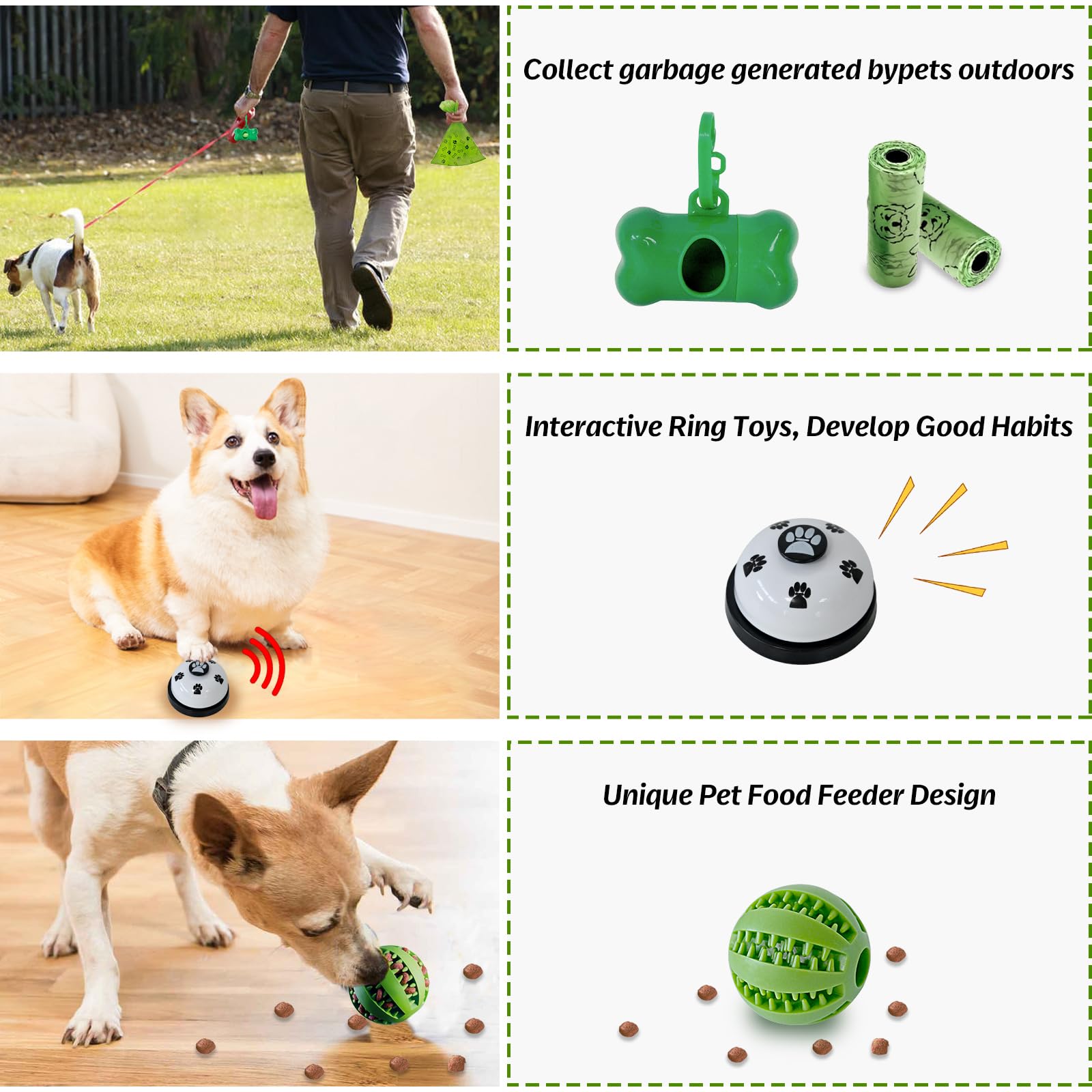 Pelota que hace ruido MRSOHRET para perros, mantiene activo el juego y la exploración