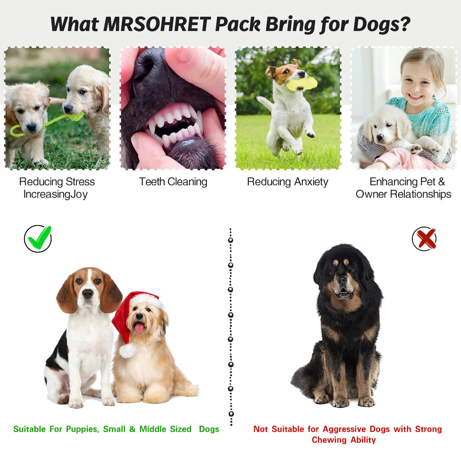 MRSOHRET campana de entrenamiento para perros, facilita hábitos positivos durante las sesiones de adiestramiento.