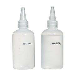 MRTIOO botella para alimento y agua para geckos crestados con dos piezas