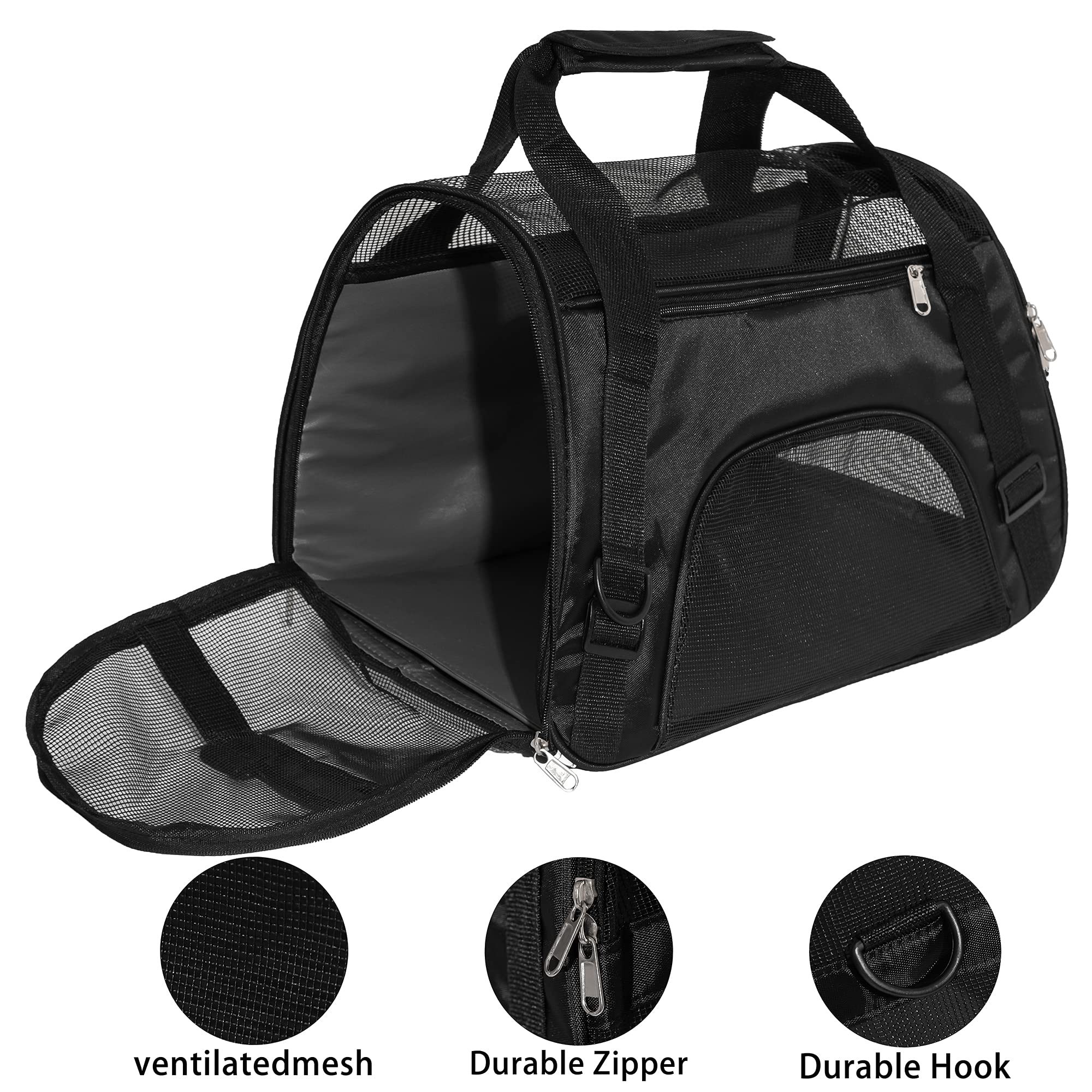 MuchL medidas-17-x-9-x-10-5-cm para mascotas pequeñas.
