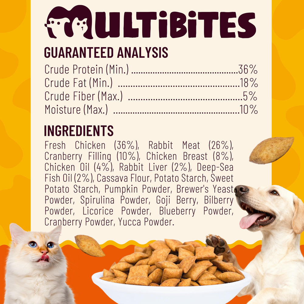 MULTIBITES textura crujiente para gatos de interior