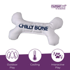 Multipet Chilly Bone: frío para perros durante juego exterior