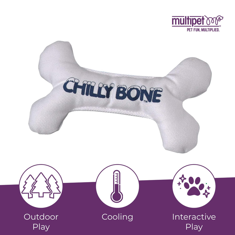 Multipet Chilly Bone, aroma vainilla que agrada durante la dentición.