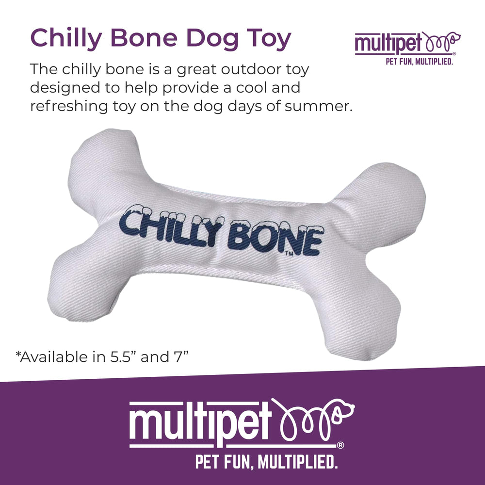Multipet Chilly Bone, ideal para juego al exterior en días soleados.