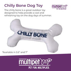 Multipet Chilly Bone, ideal para juego al exterior en días soleados.