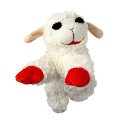 Multipet Lamb Chop, juguete de peluche para perros de 10 pulgadas, ideal para juego interactivo