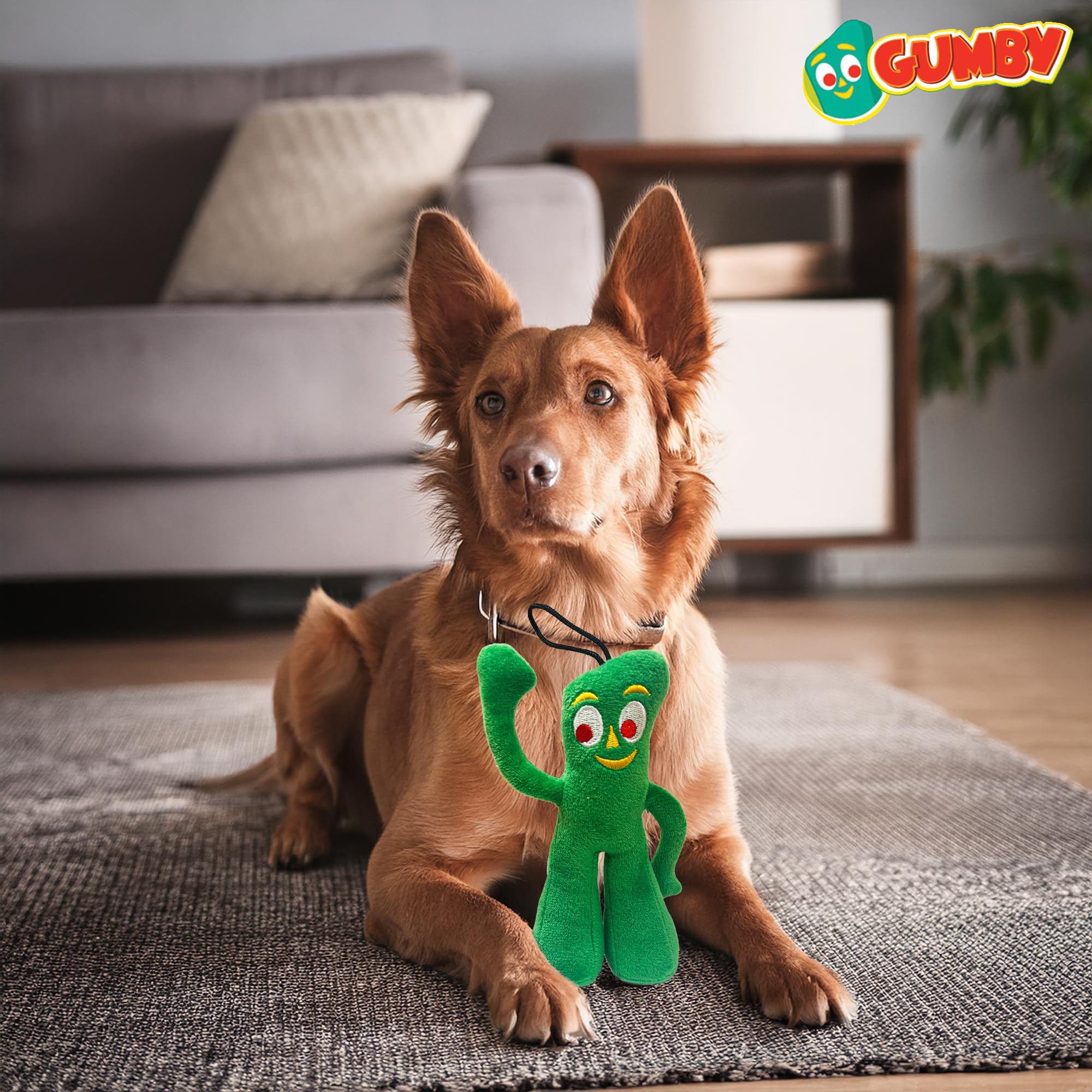 Diseño clásico de Gumby en verde icónico para coleccionar