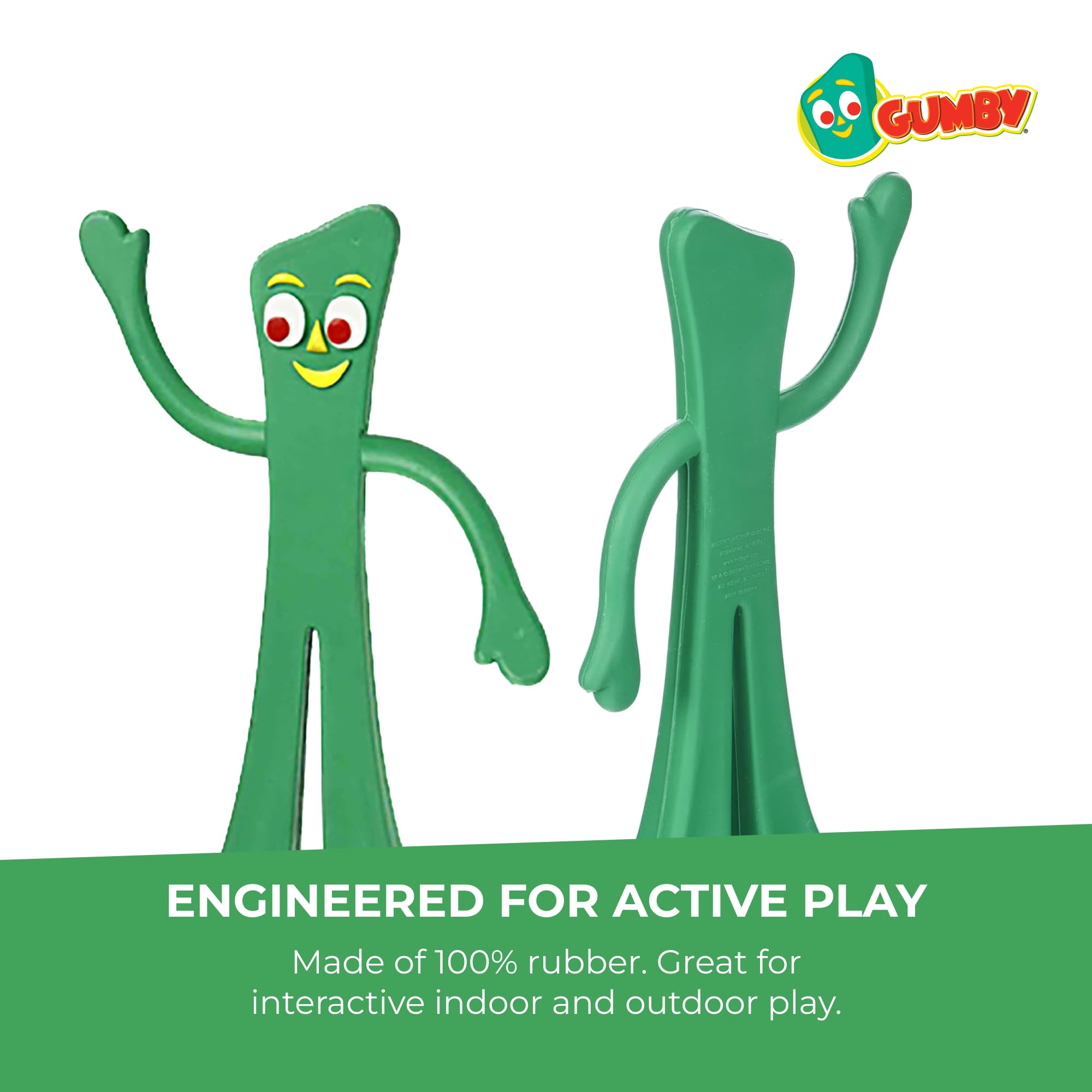 Gumby Multipet: juguete para abrazar y jugar durante momentos de descanso.