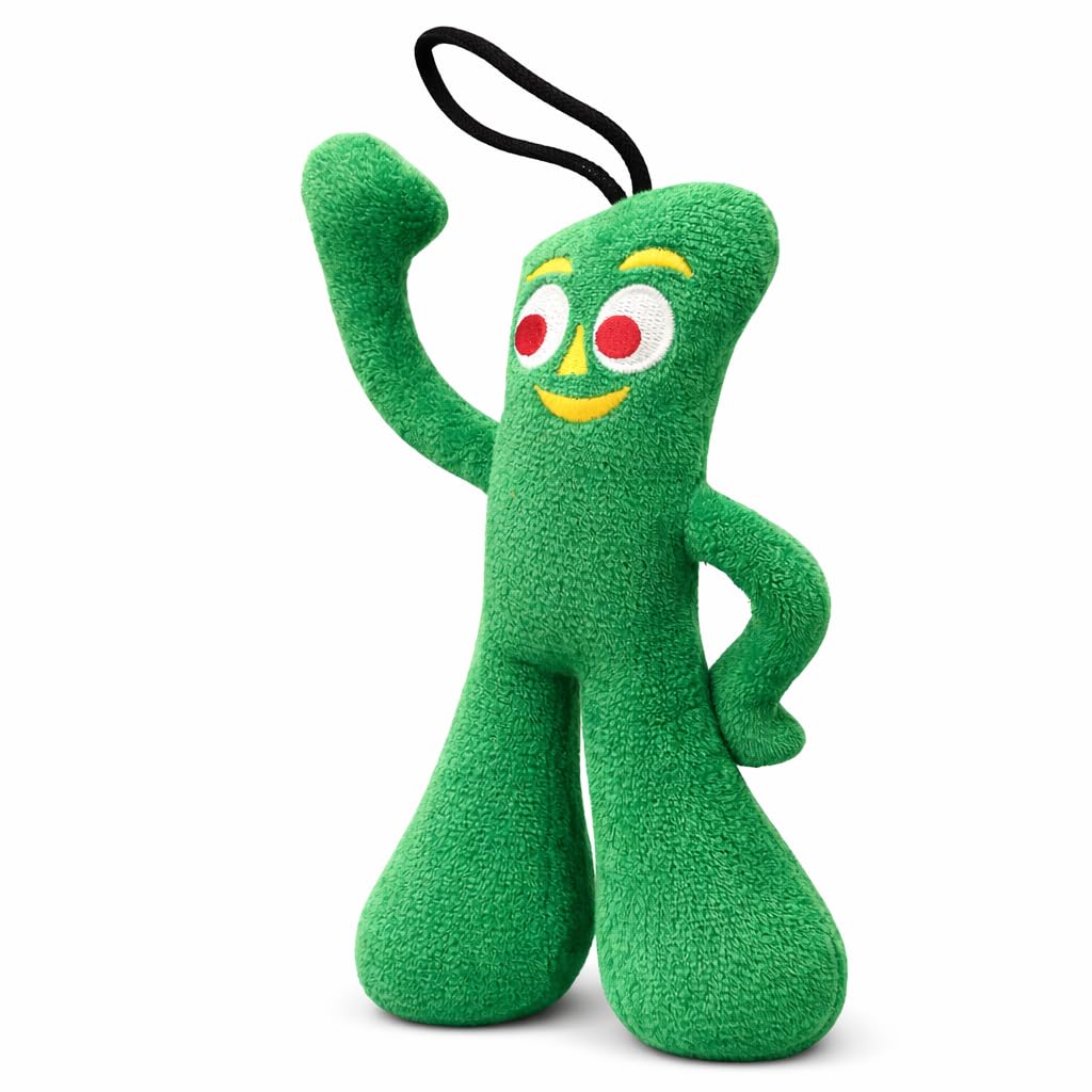Multipet Gumby, peluche de 6 pulgadas para juego suave y abrazos