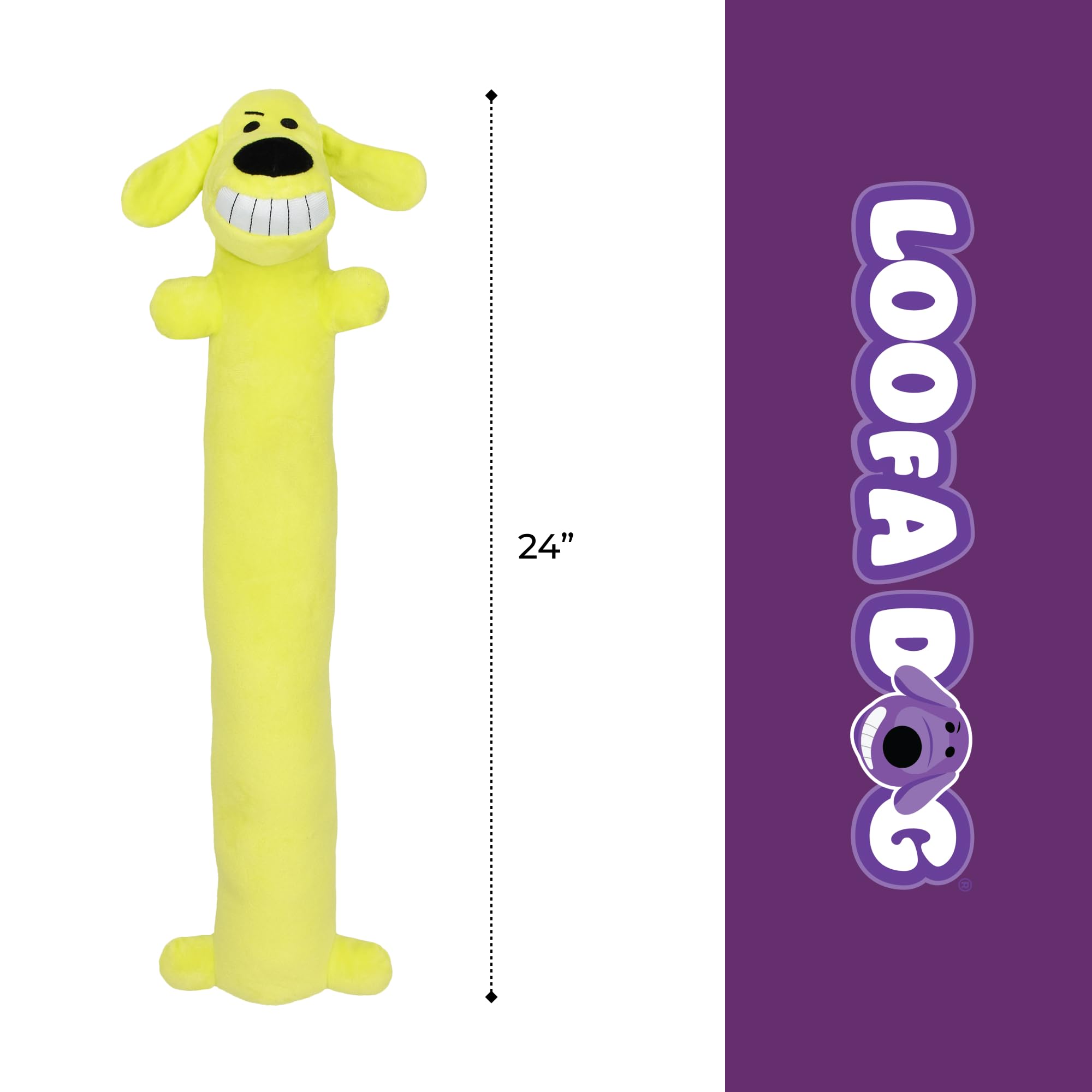 Multipet Loofa perro con colores aleatorios para sorpresa