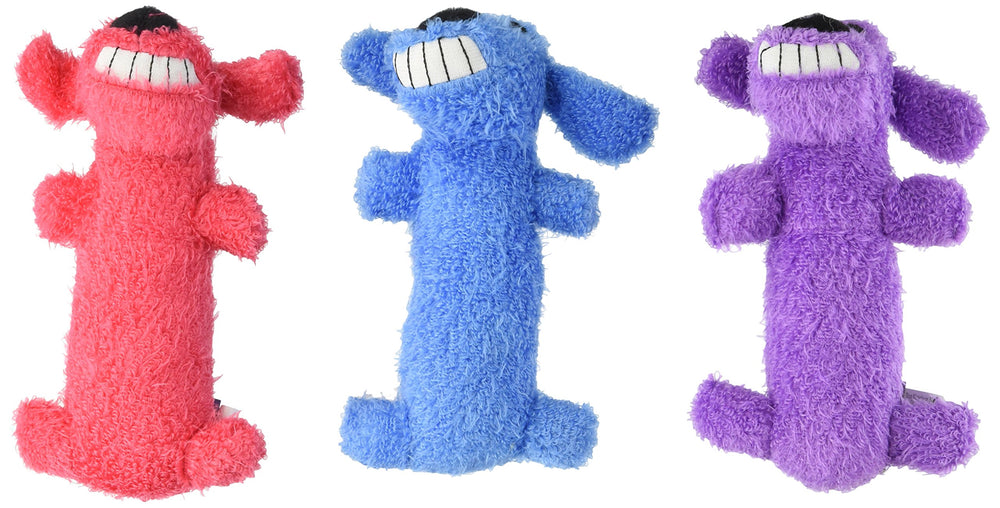 Multipet Loofa Peluche para Perro, textura detallada, perfecto para morder suave.