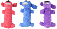 Multipet Loofa Peluche para Perro, textura detallada, perfecto para morder suave.