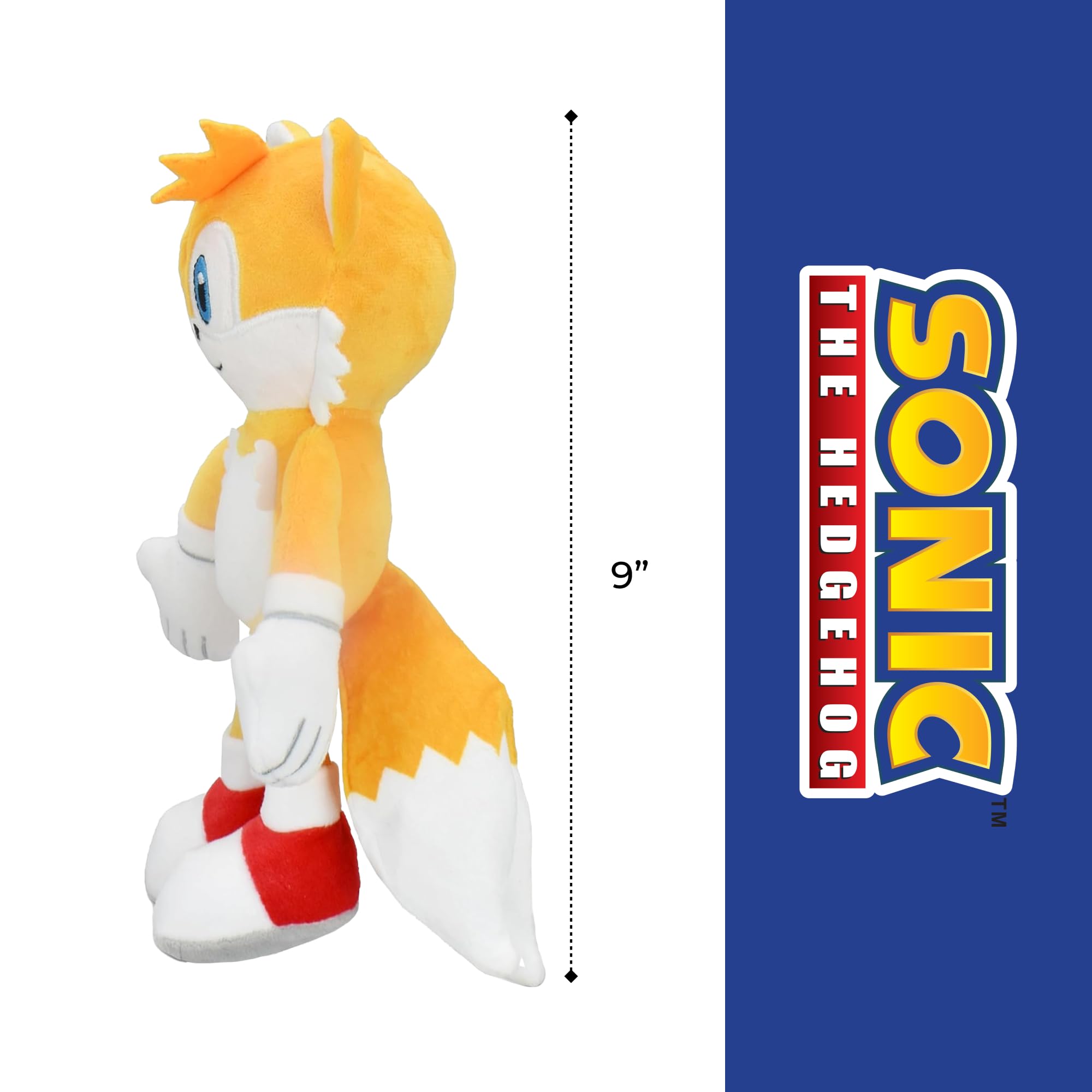 Multipet Sonic Tails, diseño inspirado en Sonic para diversión temática.