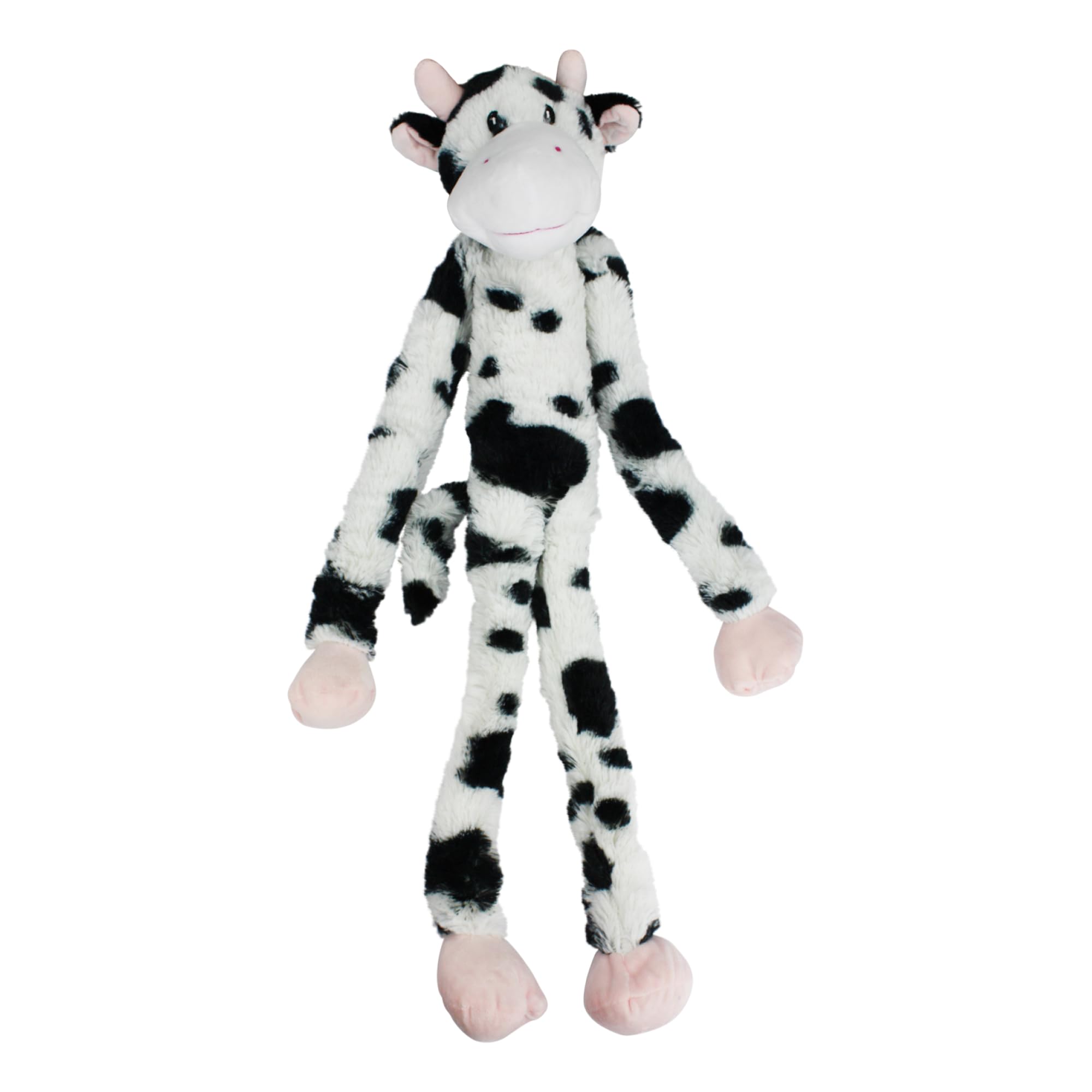 Multipet Swingin Slevin: vaca peluche grande para abrazos y juego interactivo