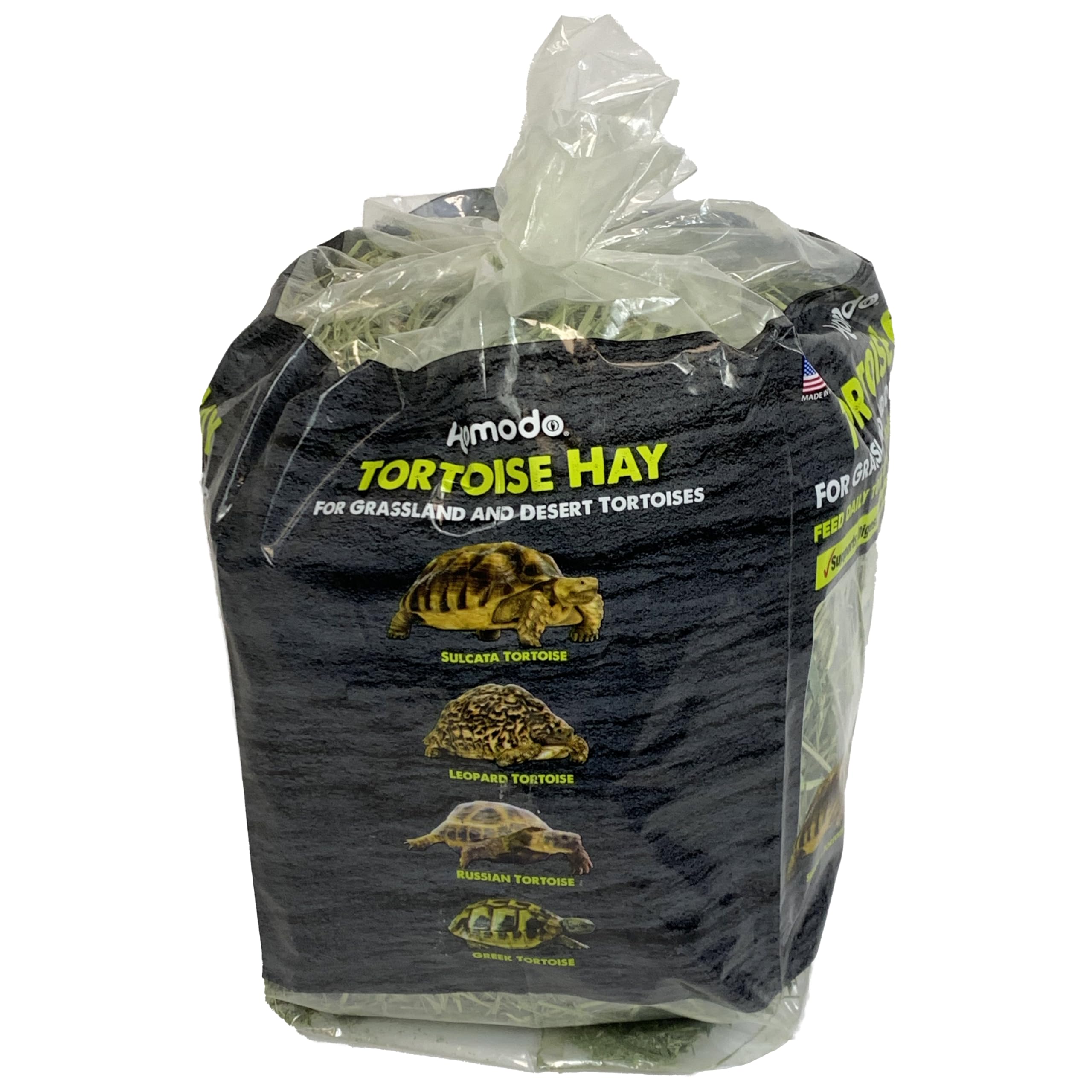Multipet tortue foin dans l'habitat stimulant la mastication.