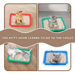 MUWUZOYT borde bajo de entrada, diseño cómodo para gatitos.