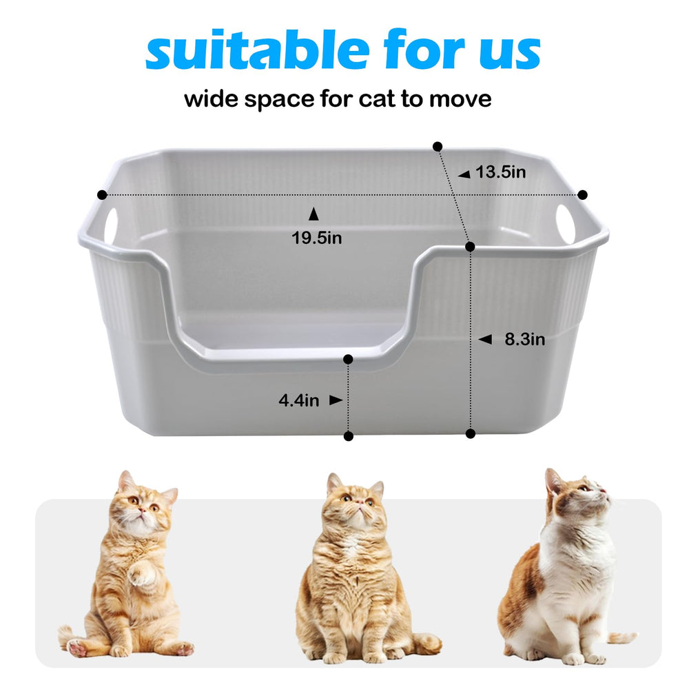 MUYG muyg-bandeja-gato-borde-alto, contiene la zona de baño