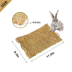 MUYG conejo hierba-mat textura: sensación suave al tacto para explorar