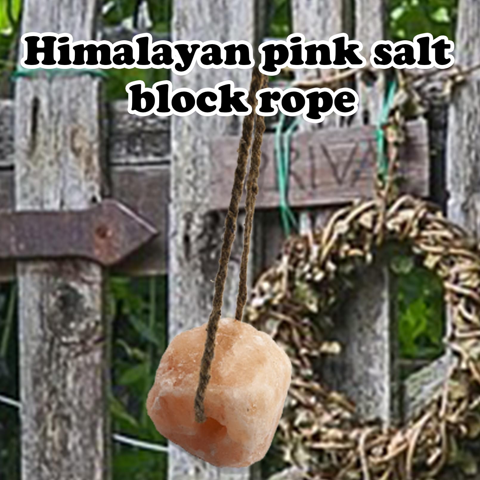 MUYG sal Himalaya: detalle de minerales para una nutrición básica de la granja.