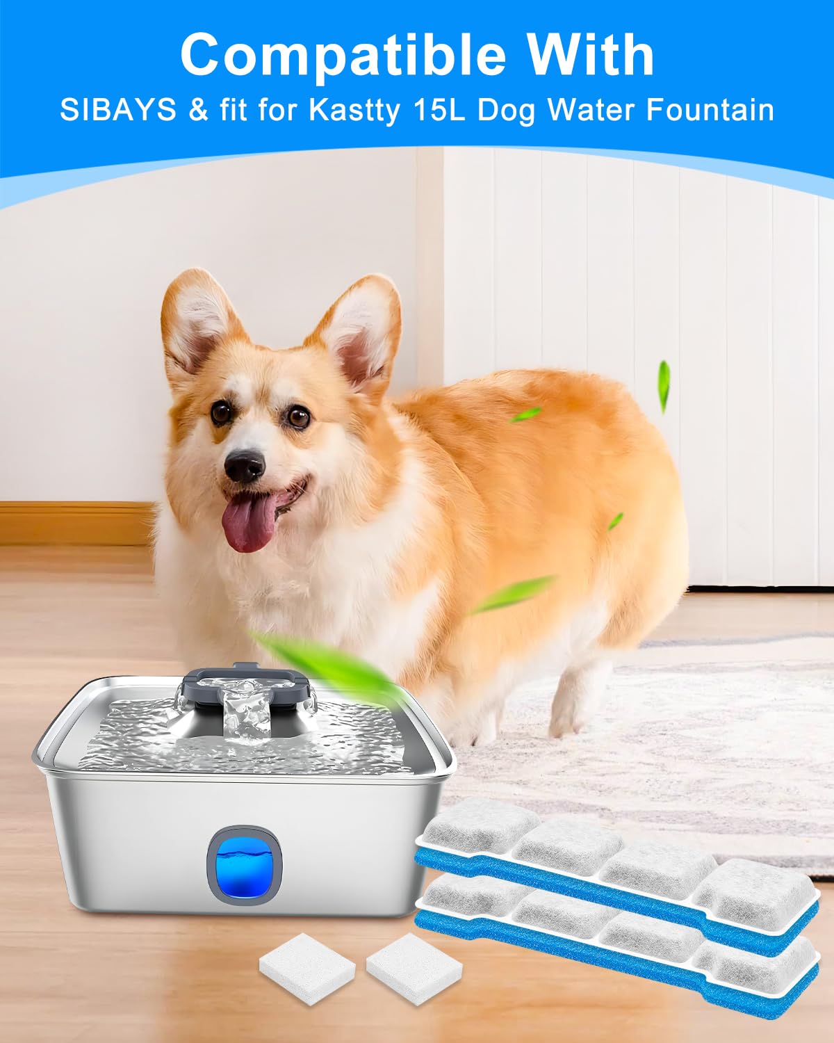 MyfatBOSS filtración-capas-multicapa, mejora la claridad del agua para tu mascota.