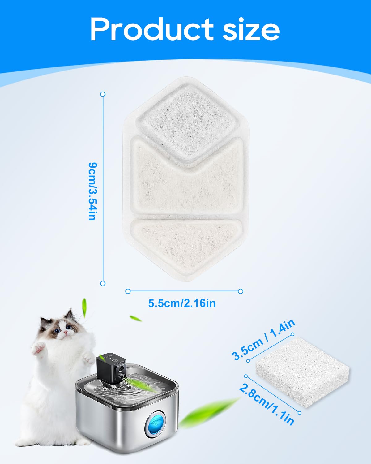 MyfatBOSS instalación rápida sin herramientas para filtros de gatos