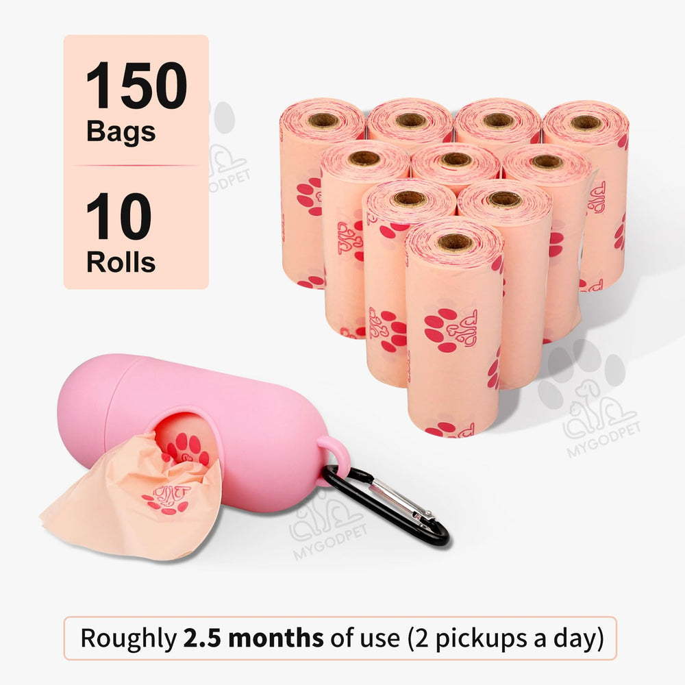 MYGODPET bolsa con etiqueta fácil de abrir, uso rápido en paseos.