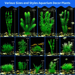MyLifeUNIT hojas suaves ofrecen refugio seguro para peces.