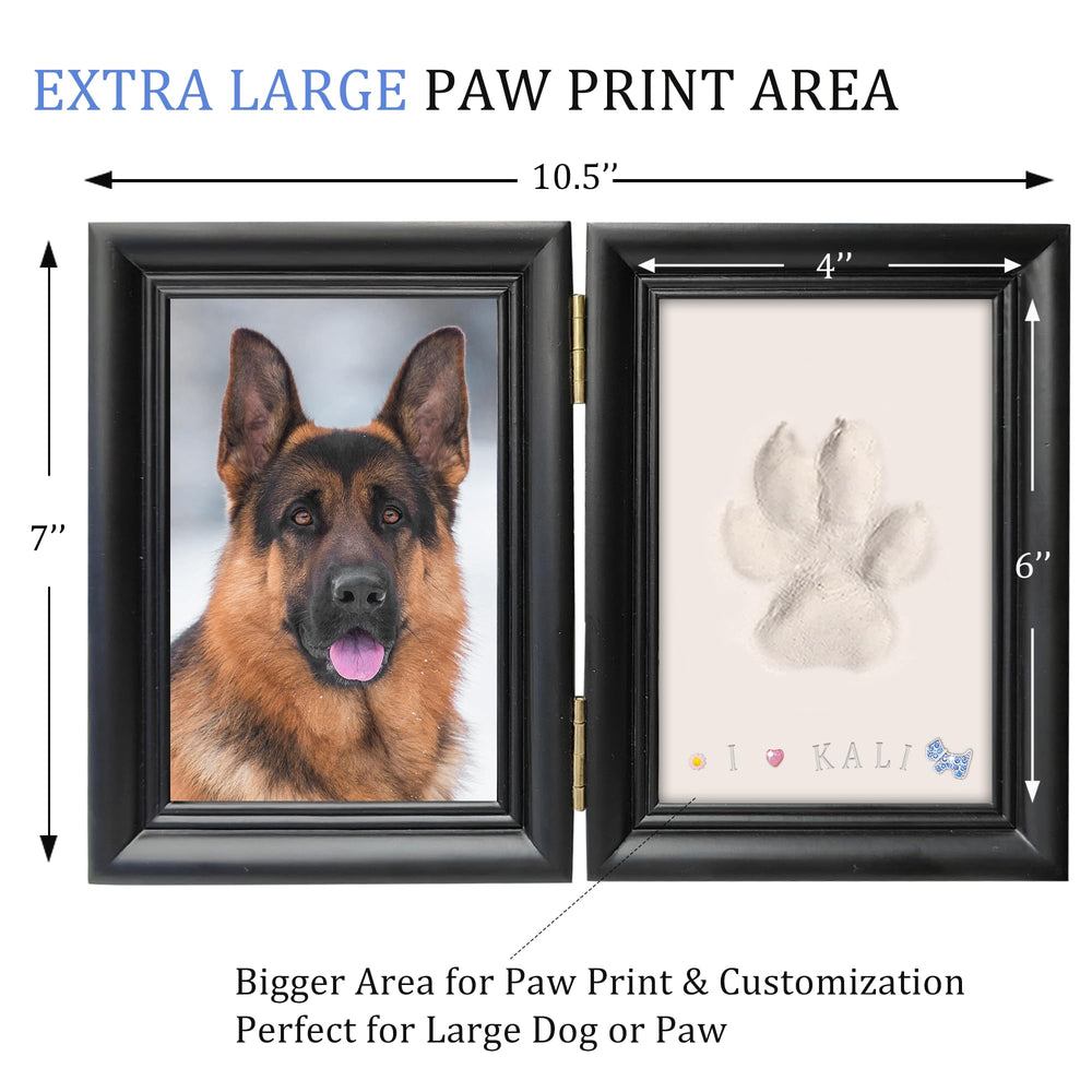 MYPAWLETS arcilla para huellas de mascota, impresión segura y sencilla