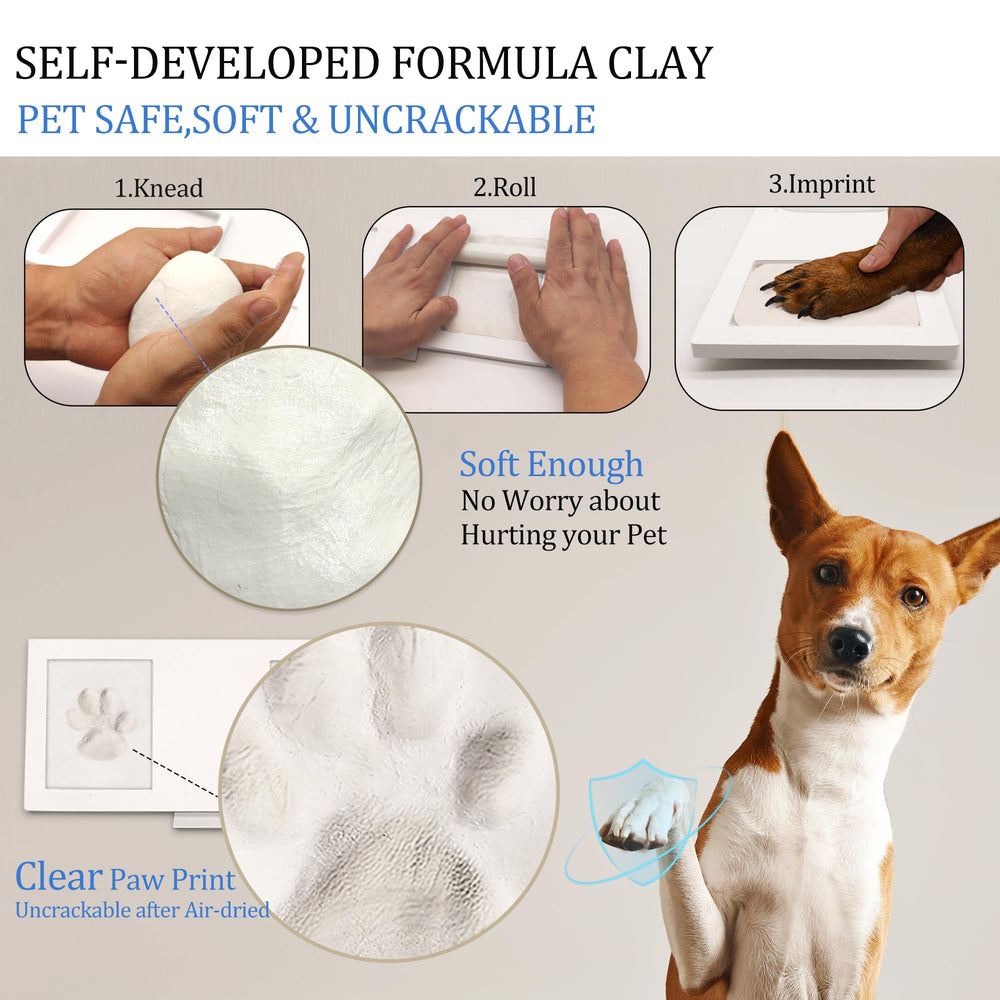MYPAWLETS impronta-pata-perro-gato: impresión rápida y clara para perros y gatos.