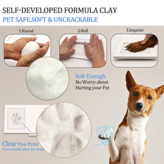 MYPAWLETS marco personalizado para huellas de mascota y recuerdo.