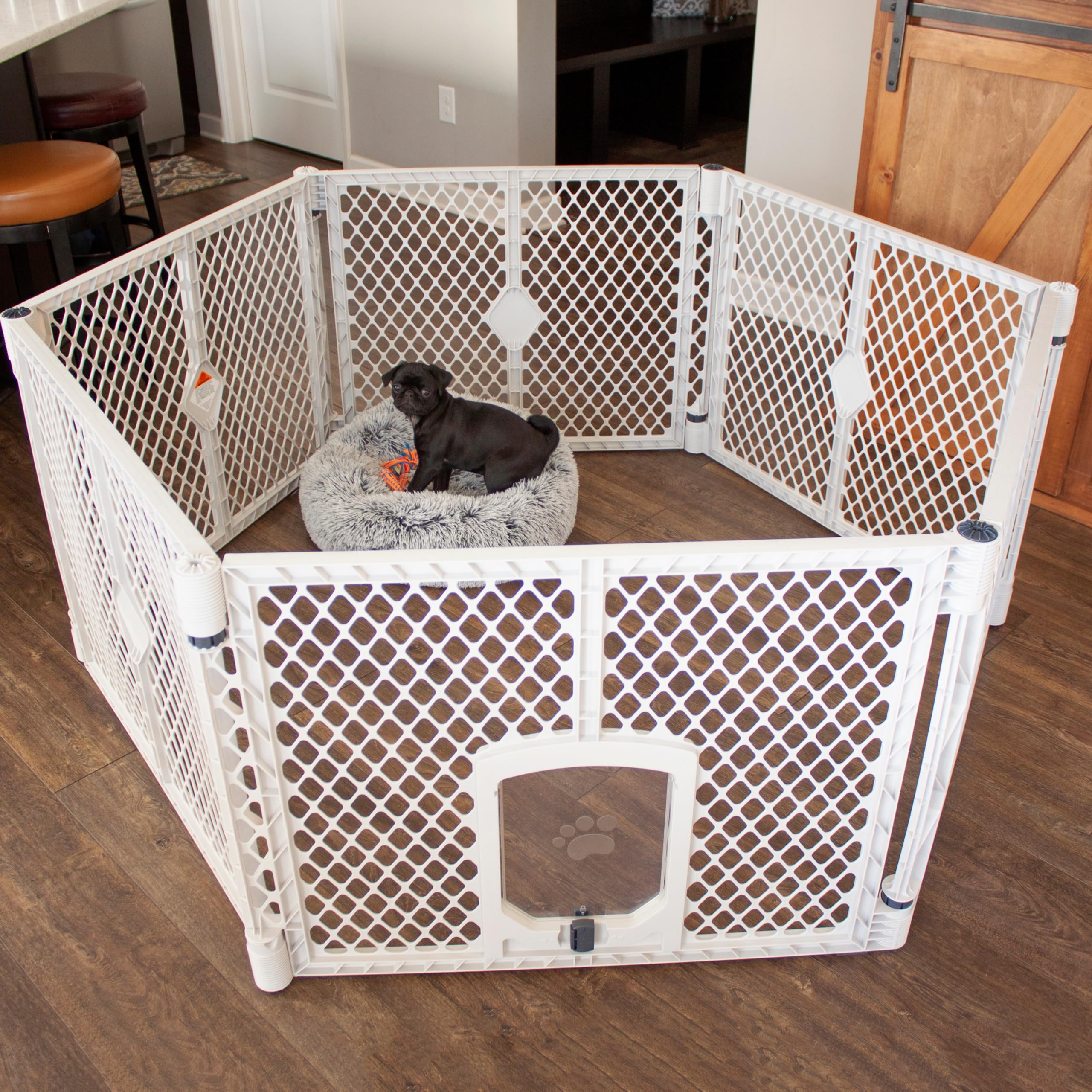 MyPet Petyard Passage: puerta bloqueable para control de acceso.