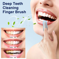 MySmile sabor menta en toallitas para dedo, aliento fresco