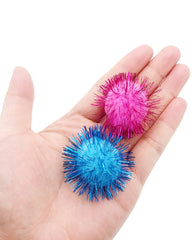 Juguetes de bolas MYYZMY para gatos, textura suave y resistente